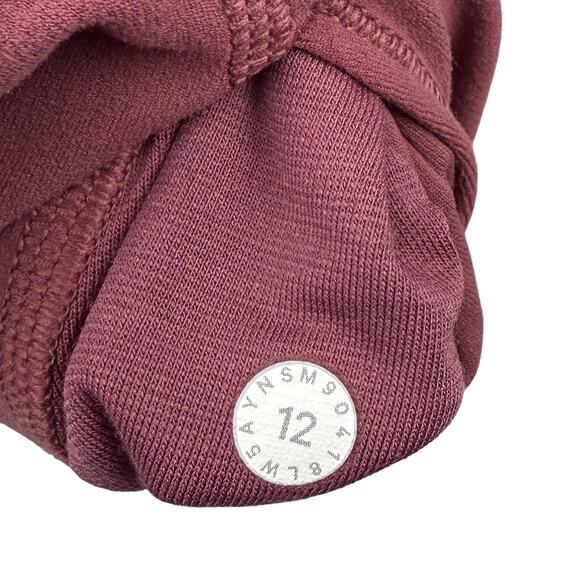 LULULEMON Align Pant *Full Length 28" Sz 12 Misty Merlot - Picture 7 of 10